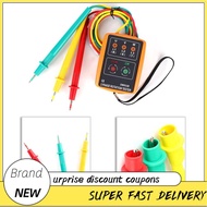 freemarket 1 Set Portable Sequence Tester -852B 60V-600V AC 3-Phase Order Rotation Indicator 20Hz-40