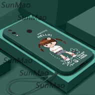 Huawei Nova 3i ป้องกันกล้องเคสโทรศัพท์เคสนิ่ม TPU เคสรูปผู้หญิง