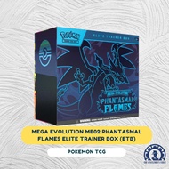 Pokémon TCG: ME02 Mega Evolution Phantasmal Flames Elite Trainer Box (ETB)