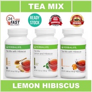 Cheapest - HERBALIFE TEA MIX Teamix Lemon and HIBISCUS 100g / Peach / Honey Ginger HERBALIFE (100% Original) READY STOCK