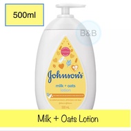 Johnson's Milk + Oats Baby Lotion 500ml