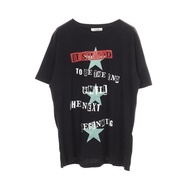 [สินค้ามือสอง] วาเลนติโน่ Valentino เสื้อยืดแขนสั้น VALENTINO × Jamie Reid ดีไซน์แต่งขาด NV0MG09R46M