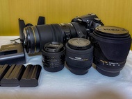 Nikon D7000 專業單反相機連3鏡＋2X增距鏡 即買即用(適合初學)一套配齊