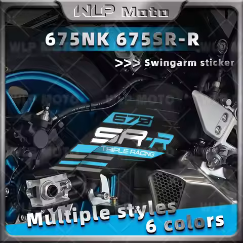 Motorcycle Swingarm Sticker Rotating Shaft Swing Arm Protection Decals Waterproof For CF Moto SR 675