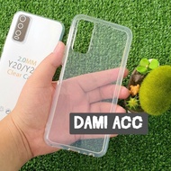 Clear case vivo y20 y20s y20sg y20 2021 y12s tpu transparent clear hd case