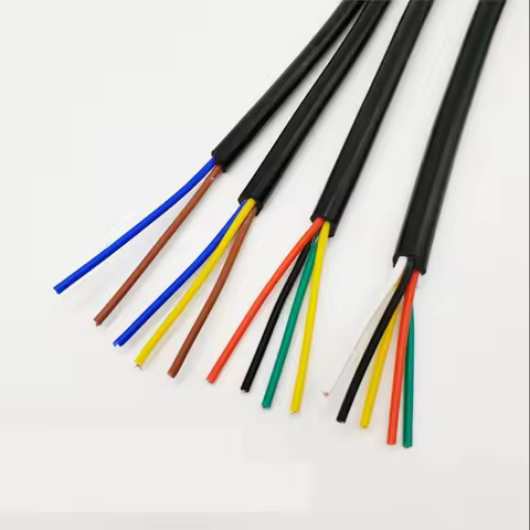 Pure copper PVC cable 2 3 4 5 6 7 8 core signal cable 24 22 20 AWG power extension cable