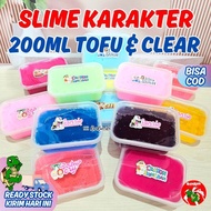 Slime base Tofu @200ml Character Tofu/ Fragrant Tofu Slime/ Stretchy Tofu Slime/ Sanrio Tofu Slime/ 