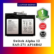 Acer Aspire Switch Alpha 12 SA5-271 AP16B4J 7.6V 37Wh Replacement
