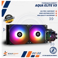 THERMALRIGHT AQUA ELITE 240 Black White ARGB CPU AIO Liquid Water CoolingV3