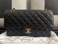 Chanel Classic Double Flap Medium Black Caviar GHW 香奈兒經典CF黑金