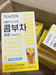 ⭕️現貨⭕️teazen lemon 10條裝  ⭕️現貨⭕️現貨‼️Teazen 益生菌康普茶-LEMON 30條 普通版 韓國 TEAZEN 紅茶菌排毒瘦身茶 5g*10包teazen lemon