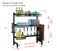 SLASHED PRICES TO CLEAR STOCK ! HOMMBAY Kitchen Rack [ 3 Tier 62cm  72cm  82cm  92cm  102cm length ]