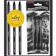 Berkeley Woodless Charcoal pencil Set
