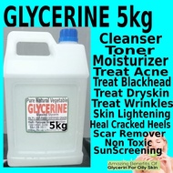 READY STOCK PURE VEGETABLE GLYCERINE  99.7% GLYCEROL, UNIQUE (USP) FOOD GRADE/ NATURAL, PURE GRADE-5