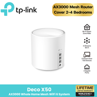 Deco X50 | AX3000 Whole Home Mesh WiFi 6 System (1-Pack) - TP-Link