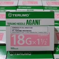 Needle Terumo Agani / Jarum Suntik Terumo 18 23 24 25 26 27 30 G