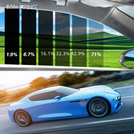 ฟิล์มกรองแสงติดหน้าต่างรถยนต์ฟิล์มกันแสง UV สำหรับรถยนต์ฟิล์มเพิ่มความเป็นส่วนตัวให้หน้าต่างรถยนต์ฟิล์มกันแสงแดด50cmX300cm