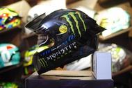 Mũ bảo hiểm Fullface 2 kính ROC 03 tem Shark Lorenzo 99