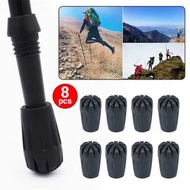 **包郵** [8件裝] 登山杖尖套 耐磨登山杖腳套 杖尖保護套 [平行進口]