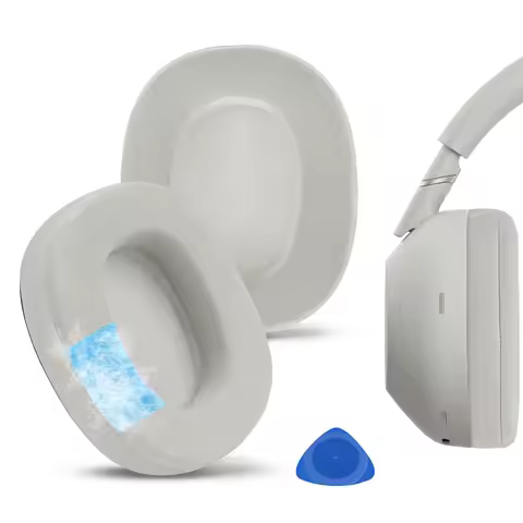 Geekria Cooling-Gel Replacement Ear Pads for Sony WH-1000XM6 Headphones Ear Cushions, Repair Parts (