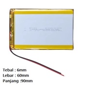 3.7V 4000mAh 606090 656090 Rechargeable LiPo Li-Po Battery MP3 Car GPS DIY
