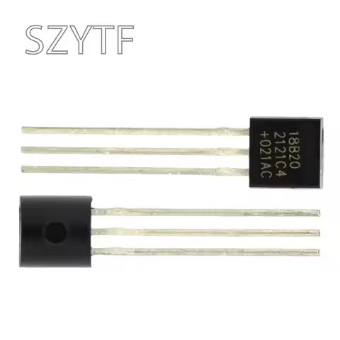 DS1B820 18B20 TO-92 IC CHIP Thermometer Temperature Sensor FOR DS18B20 (5/10PCS/LOT)