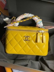 Chanel vanity case 長盒子 22A