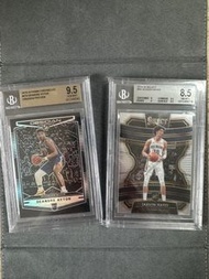 ($450 全走) NBA Lakers BGS Ayton Hayes 鑑定卡 Obsidian Select