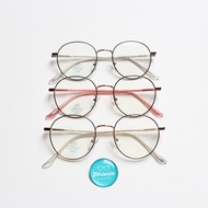 Fashion Round Glasses 72660 (Normal up to -16.00) Thin Lenses Standard/s (Photochromic Pure/s Bluera