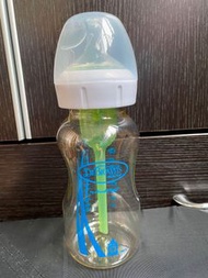 Dr.Brown’s OPSIONS+ 防脹氣寬口奶瓶 9OZ (幫助減少寶寶腹痛、脹氣、吐奶、打嗝)