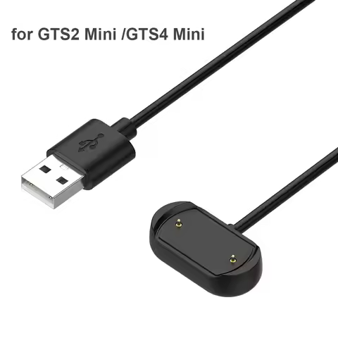 Charger for Amazfit GTS4 Mini/ GTS2 GTS 2 Mini/ Bip U Watch Charger USB Charging Cable Cord for Amaz