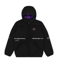 優惠預訂 雙面穿2色選 AApe 戶外機能 防水面料 內料彩刺繡logo 羽絨外套 90白鴨絨