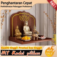 Buddha Shrine Altar Household Economical Wall-Mounted Buddha Worship Table Guanyin God Of Wealth Wor
