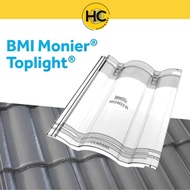 MONIER Transparent Roof Tile Toplight Clear Roof Atap Clear Transparent Atap Lutisnar Natural Light