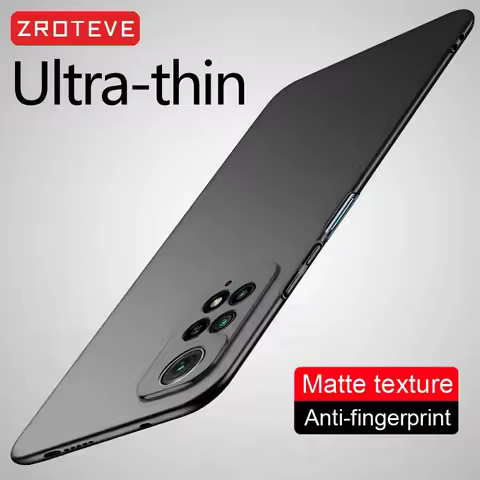 For Redmi Note11 Case ZROTEVE Slim Matte Hard PC Cover For Xiaomi Redmi Note 11 11S 10 S 10S 9S 9 Pr