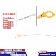 Car Engine Oil Dipstick Stick  For Nissan Sentra B14 1.6L N16 1.6L 1.8L Engine Oil Level Gauge 11140
