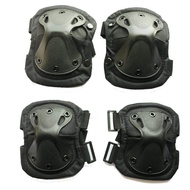 Tactical Combat Protective Pad Set Gear Sports Military Elbow & Knee Pads Crash Pad