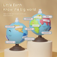 BBMontessori Science Learning Globe Toys Playing Toy Geography Toy STEAM Education for Kids 3-6 Year