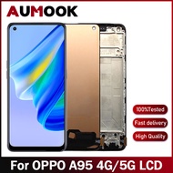 6.43" Original For OPPO A95 4G CHP2365 LCD Display Touch Screen Digitizer Assembly Replacement For O