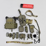 DAMTOYS 78044B FBI FBI Vest Chest Bag with 1/6 Scale Soldier Model