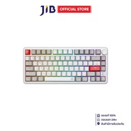 WIRELESS KEYBOARD (คีย์บอร์ดไร้สาย) EGA TYPE CMK10 - RGB EN/TH WHITE