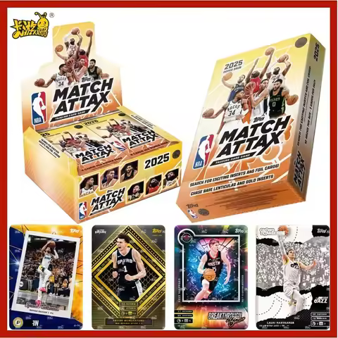 KAYOU Genuine NBA Star Card NBA MATCH ATTAX Basketball Battle Card Energy Pack Superpower Pack Colle