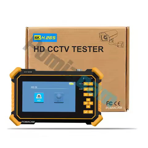 HD Coaxial Camera Tester 4K HD-2900 4.3 Inch CCTV Camera Tester 8MP CVI TVI AHD Analog HD Security V