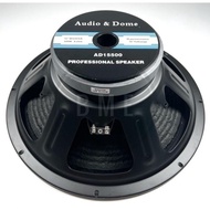 Speaker Component Audio Dome AD15 15 INCH COIL 3 INCH A