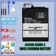 XMI RDMI Y3 M1810F6G M1810F6i RDMI 4 BN42 4000mah 4100MAH Battery Bateri Redm