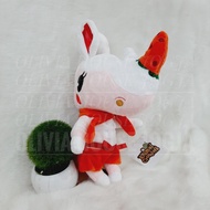 Merengue Animal Crossing Doll Import Tag Merengue Animal Crossing Rhino Pastry Chef Doll