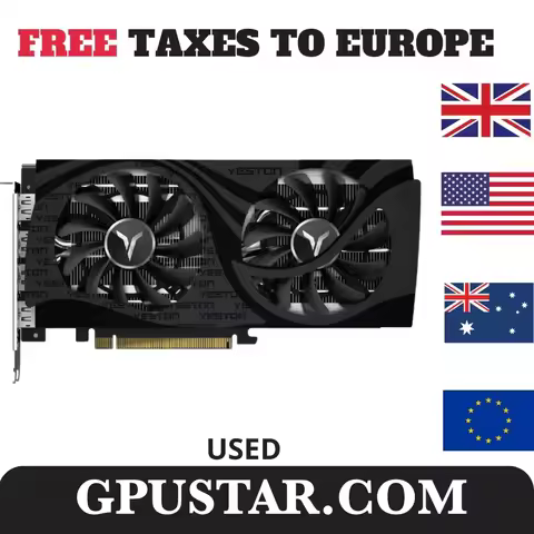 USED YESTON RADEON RX 6750 GDDR6 GRE 10G D6 Graphics Card 160bit rx6750 AMD Graphic Card for PC Gami