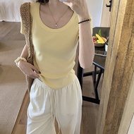 t shirt woman Pure Cotton U-Neck T-Shirt - Women's Summer Fashion 2024