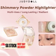 【SG STOCK】Judydoll Shimmery Powder Highlighter Creamy Glitter