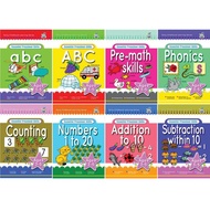 EARLY CHILDHOOD LEARNING SERIES KINDERGARTEN NURSERY SERIES (8 ACTIVITY BOOKS) SUITABLE FOR 3-5 YEAR